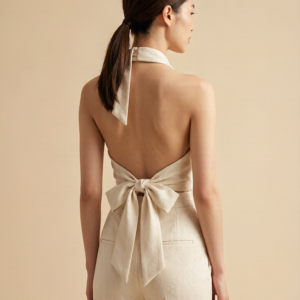 AURORA Back Tie-Waist Set 穿搭灵感搭配图 设计感女装 | Styling inspiration outfit idea minimalist designer dress