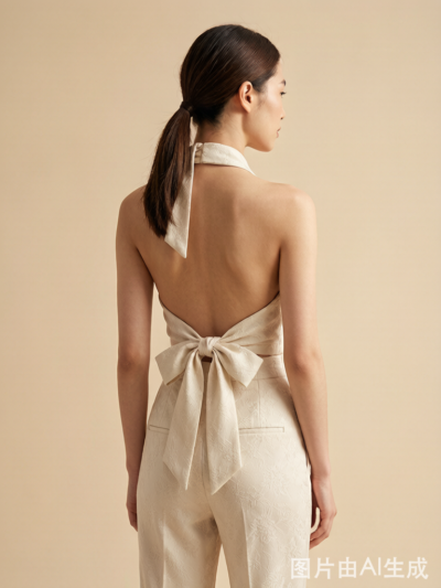 Back Tie-Waist Set